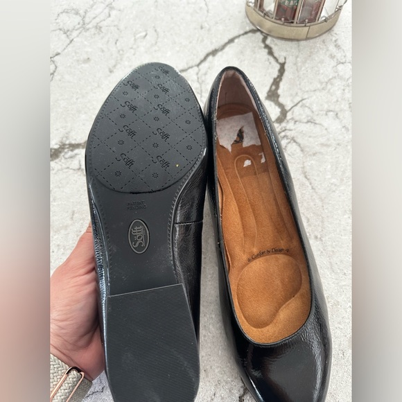 Sofft Black Patent low heel size 11 - Picture 2 of 4